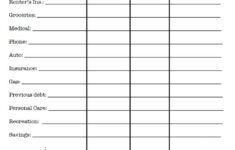 Free Budgeting Printables Expenses Goals Monthly Budget