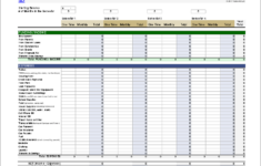 Free College Student Budget Worksheet