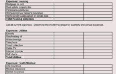 Free Household Budget Template Five Things That Happen When You Are In