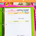 Free Monthly Budget Printable For Kids Carrie Elle