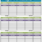 Free Monthly Budget Spreadsheet Template Excelxo