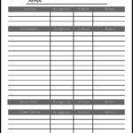 FREE Monthly Budget Template Instant Download Monthly Budget