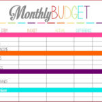 FREE MONTHLY BUDGET TEMPLATE Oninstall Budget Planning Worksheet