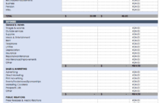 Free Monthly Budget Templates Smartsheet