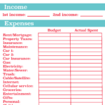 Free Monthly Budget Templates Smartsheet Free Printable Monthly