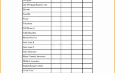 Free Printable Bill Pay Worksheet Example Calendar Printable