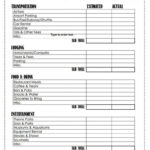 Free Printable Budget Worksheets The Ultimate List Of Budgeting Db