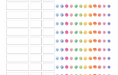Free Printable Colored Monthly Budget Template PDF Download