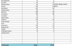 Free Printable Monthly Budget Worksheets Can Save You Money