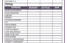 Free Purple Budget Worksheet budget budgetworksheet budgetbinder