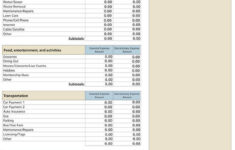 Free Retirement Budget Worksheets Budgeting In 5 Key Steps