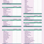 Free Wedding Budget Worksheets 14 Templates For Excel