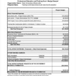 Grant Budget Template 10 Free PDF Word Documents Download Free