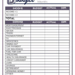 Great Budget Worksheet Free Budgeting Printable To Help You Learn To