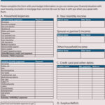 Great Budget Worksheet Printable Monthly Budget Worksheet Literacy