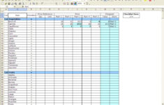 Grocery Budget Spreadsheet Template With Excel Grocery Rent