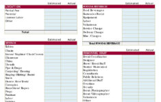 Home Building Budget Spreadsheet With Regard To Home Construction