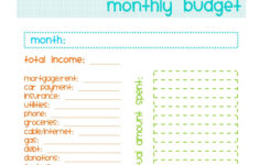 How Do You Budget Budget Template Printable Simple Budget Template