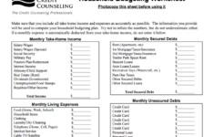 How To Budget A Budget Worksheet For Every Type Of Planner Fairygodboss