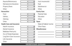 How To Create A Retirement Budget Free Worksheets Excel PDF