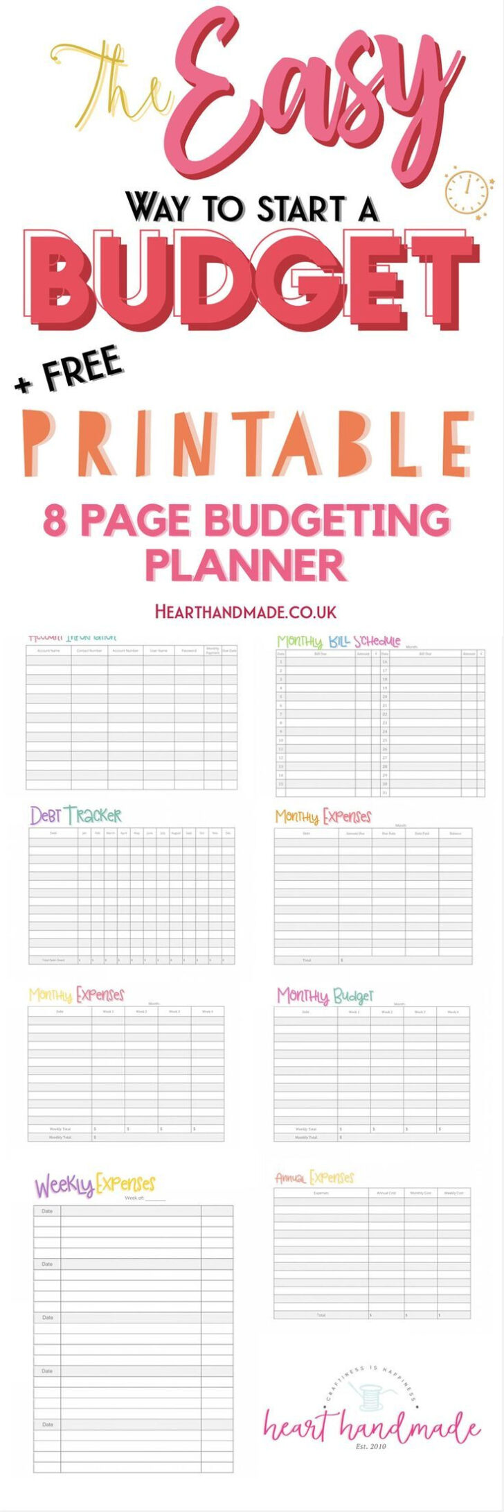 Home Budget Worksheets For Dummies