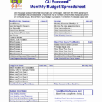 Living Budget Spreadsheet Within Cost Of Living Budget Worksheet
