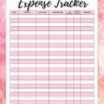 Malena Haas FREEBIE Friday Printable Spending Or Expense Tracker