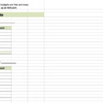 Married Couple Budget Spreadsheet Throughout 15 Easytouse Budget