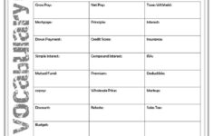 Money Management Worksheets For Students Db excel