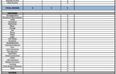 Monthly Budget Spreadsheet Budgeting Credit Card Google Docs For Google