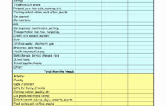 Monthly Budget Worksheet Pdf Lovely Best S Of Home Monthly Bud