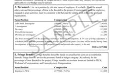 Ojp Budget Detail Worksheet Promotiontablecovers