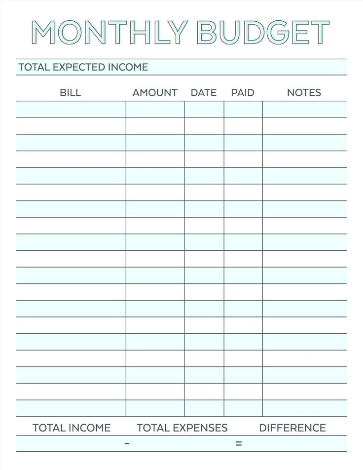 Paying Bills Worksheet For Students Free Bill Tracking Sheet Tracker 