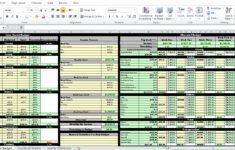 Personal Budget Worksheet Excel Excel TMP