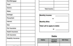 Pin By Rachel Bennett On Good To Know Budgeting Worksheets