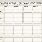 Pin By Sheila Colvin On Good To Know Budgeting Worksheets Printable