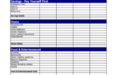 Printable Bi Weekly Budget Templates At Allbusinesstemplates