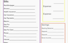 Printable Budget Worksheet Dave Ramsey Printable Worksheets