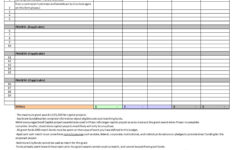 Small Capital Grant Budget Form Explore Baltimore