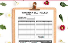 The Budget Mom Shop Paycheck Budget Budget Template Budgeting