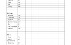 The Merrill Project Free Budgeting Worksheets