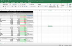 This First Apartment Budget Worksheet Will Make Your Move SO Much