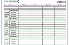 Use This Free Debt Printable To Become Debt Free Debt Snowball Debt