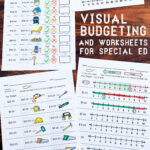 Visual Budgeting Worksheets For Special Ed Special Education Math