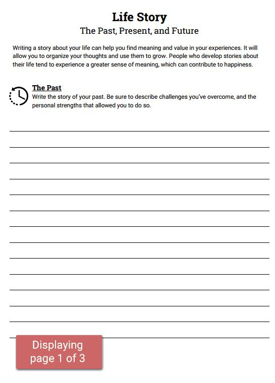 Worksheets For Adults With Mental Illness Search Breakdown