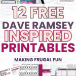 12 Free Dave Ramsey Baby Step Printables   Making Frugal Fun Inside Student Budget Worksheet Dave Ramsey