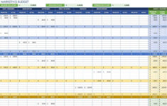 12 Free Marketing Budget Templates | Smartsheet for Sample Advertising Budget Worksheet