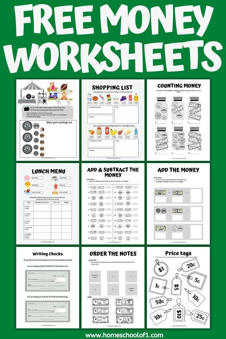 14 Engaging &amp;amp; Educational Money Worksheets For Kids Of All Ages in Learning Budgeting Skills Worksheets