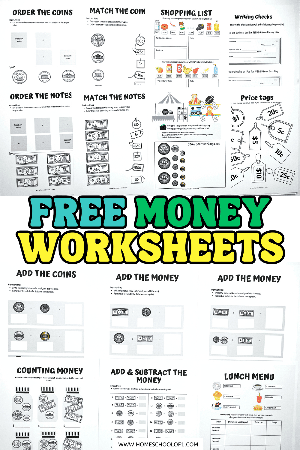 14 Free Printable Money Worksheets For Kids Of All Ages inside Learning Budgeting Skills Worksheets