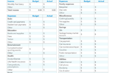 19+ Budget Worksheet Examples To Download regarding Wells Fargo My Budget Worksheet